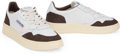 Sneakers with details in suede SHOES