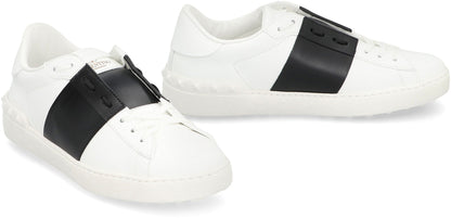 Valentino Garavani - Open Leather low-top sneakers SHOES