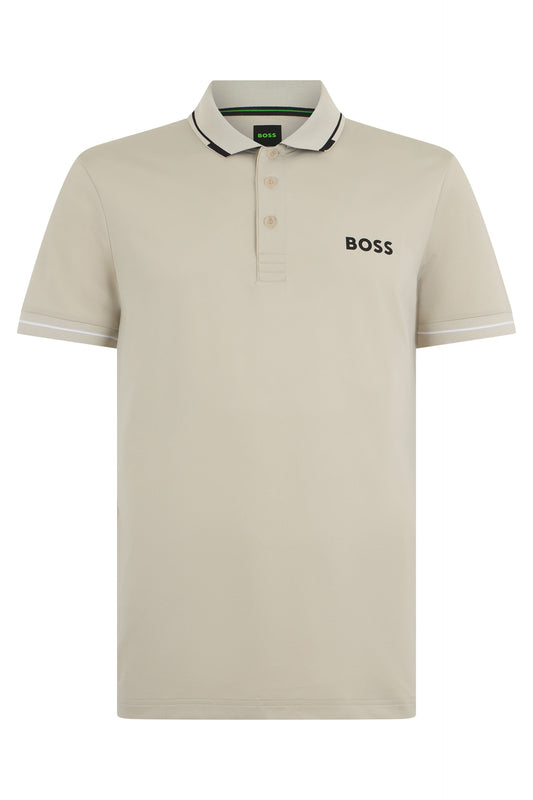 Piqué cotton stretch polo RTW