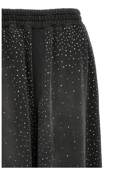 Rhinestone joggers Pants