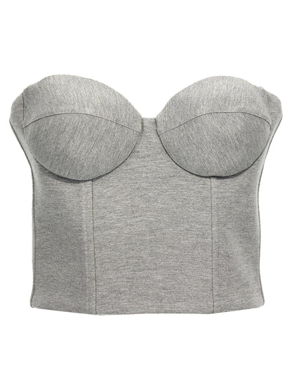 Top cropped bustier Tops