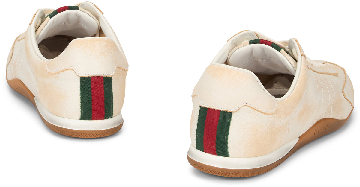 Sneakers Shift Gucci in aged leather SHOES