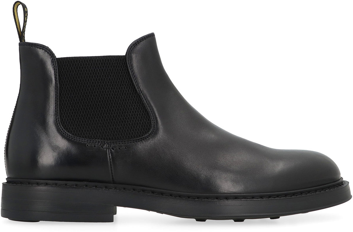 Leather Chelsea boots SHOES