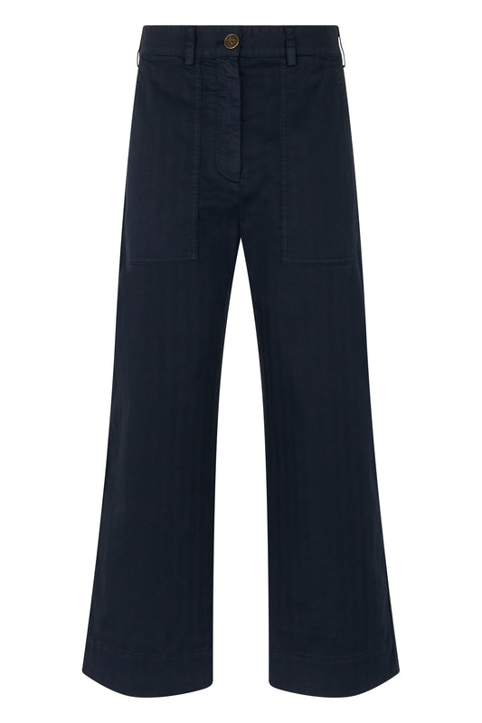 Straight cotton pants RTW