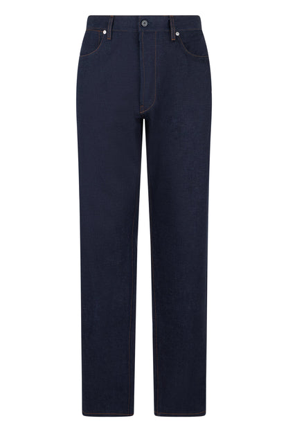 Straight Leg Jeans in Cotton Denim RTW