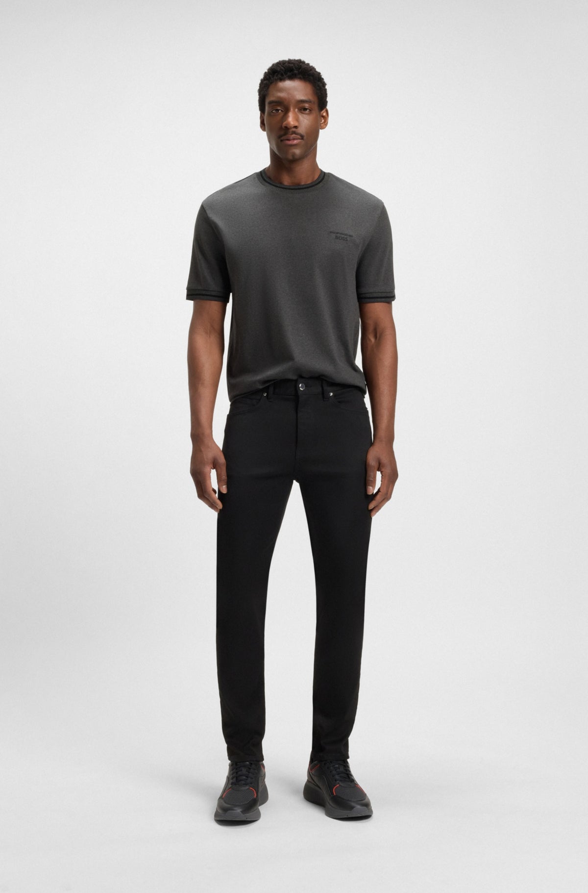 Cotton T-shirt with embroidered logo RTW