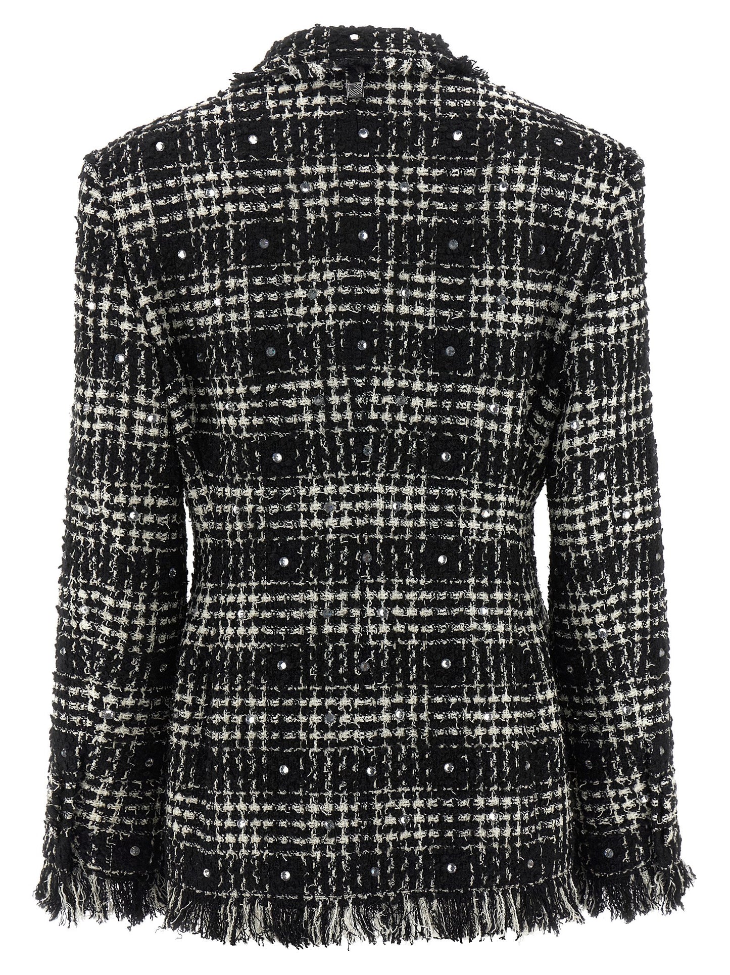 Tweed and rhinestone blazer Blazer, suits