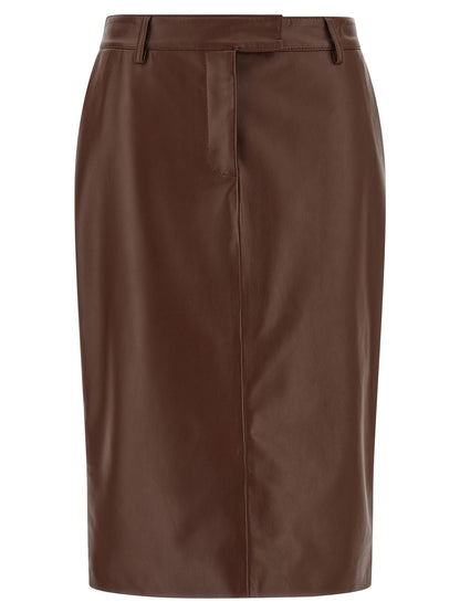 Leather skirt Skirts