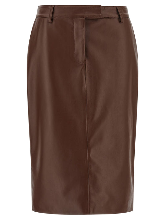 Leather skirt Skirts
