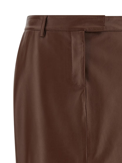 Leather skirt Skirts