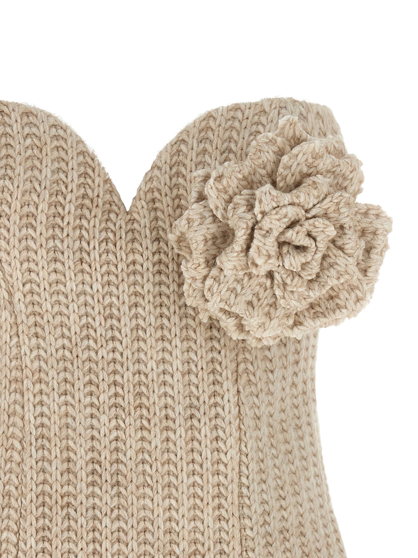 Tricot bustier top Tops