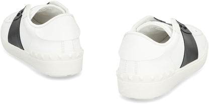 Valentino Garavani - Open Leather low-top sneakers SHOES