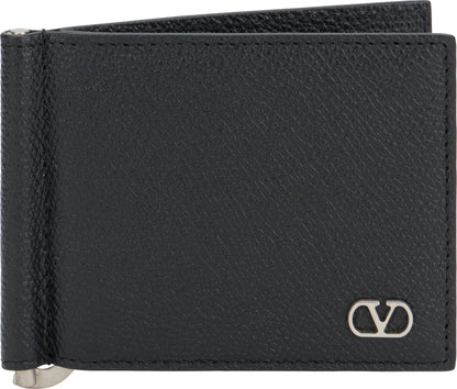 Cardholder V-Logo in Leather ACC