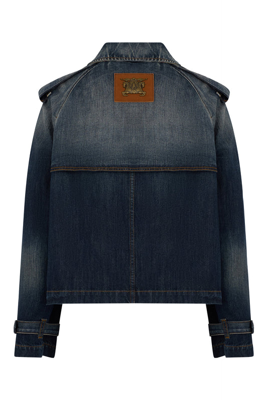 Short denim jacket RTW