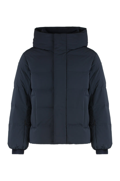 Atila Hooded short down jacket RTW