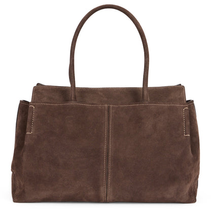 Shopping Bag M in suede BAGS