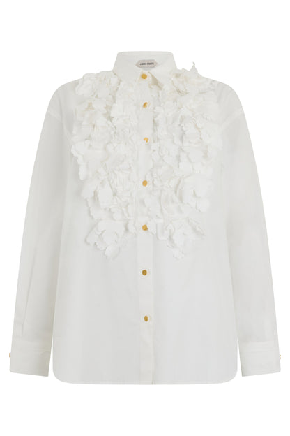 Blouse with ruffles RTW