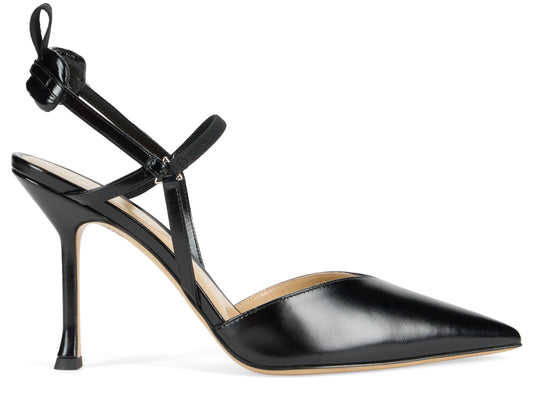 Dorsay shoe in leather SHOES