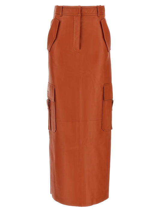 'Illustration' midi skirt Skirts