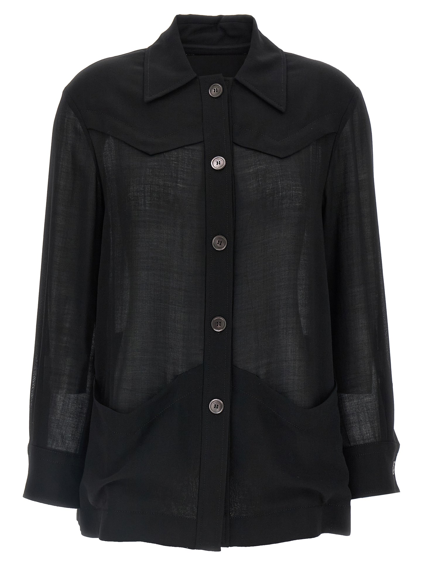 Semi-transparent wool jacket Down jacket, Parka, Casual jackets