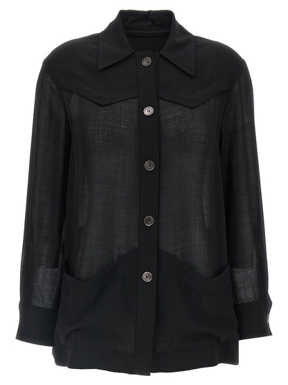 Semi-transparent wool jacket Down jacket, Parka, Casual jackets