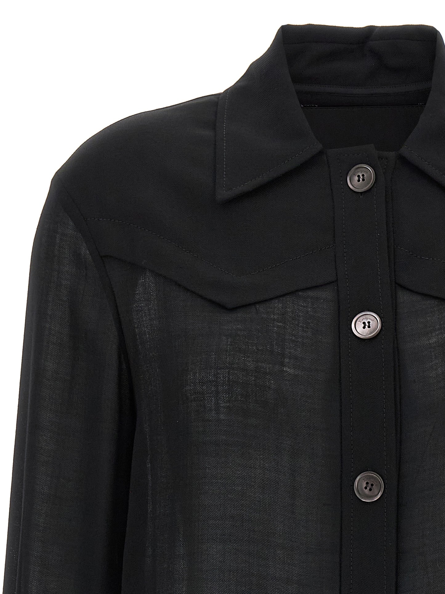 Semi-transparent wool jacket Down jacket, Parka, Casual jackets