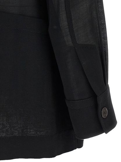 Semi-transparent wool jacket Down jacket, Parka, Casual jackets