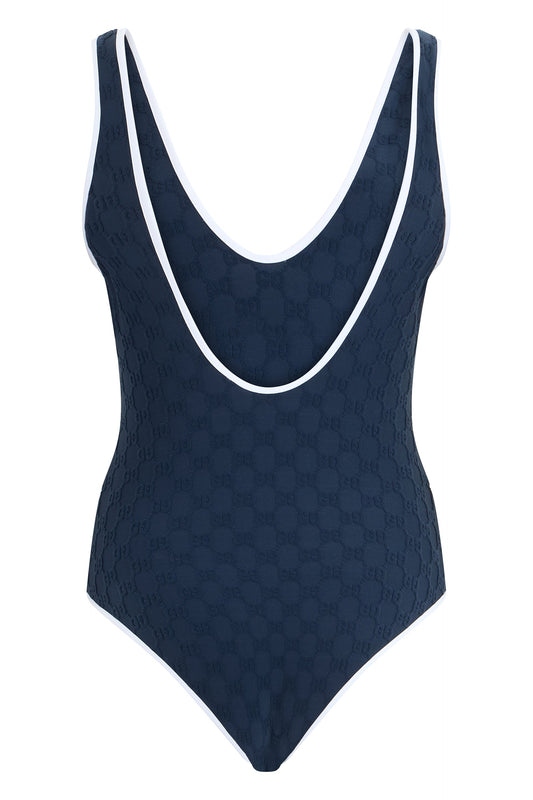 Swimsuit in jersey jacquard RTW