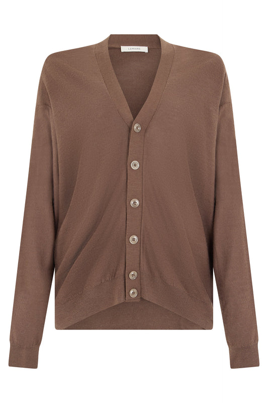 Cardigan in mixed wool RTW