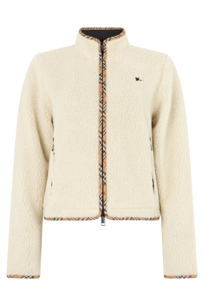 Cropped jacket in a blend of wool and cashmere RTW