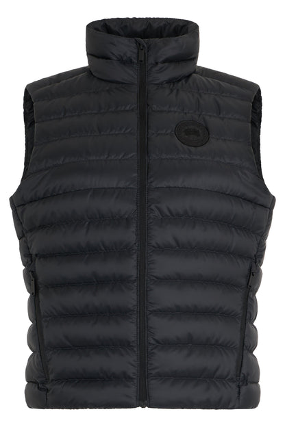 Padded vest with high collar RTW