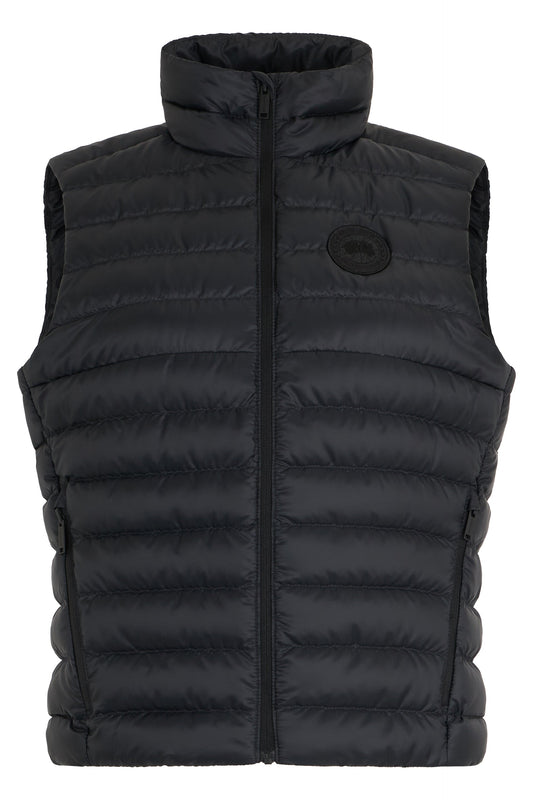 Padded vest with high collar RTW