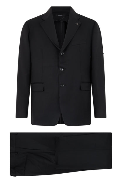 Complete single-breasted in wool RTW