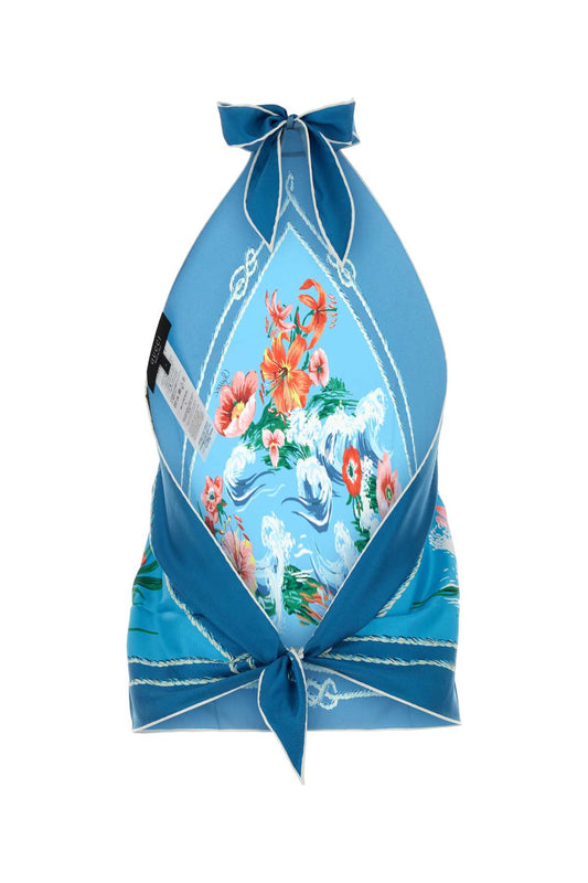 TOP TWILL TROPIC FLORA TOPS