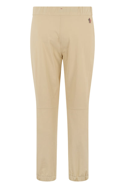 Straight pants with contrasting belt ACC