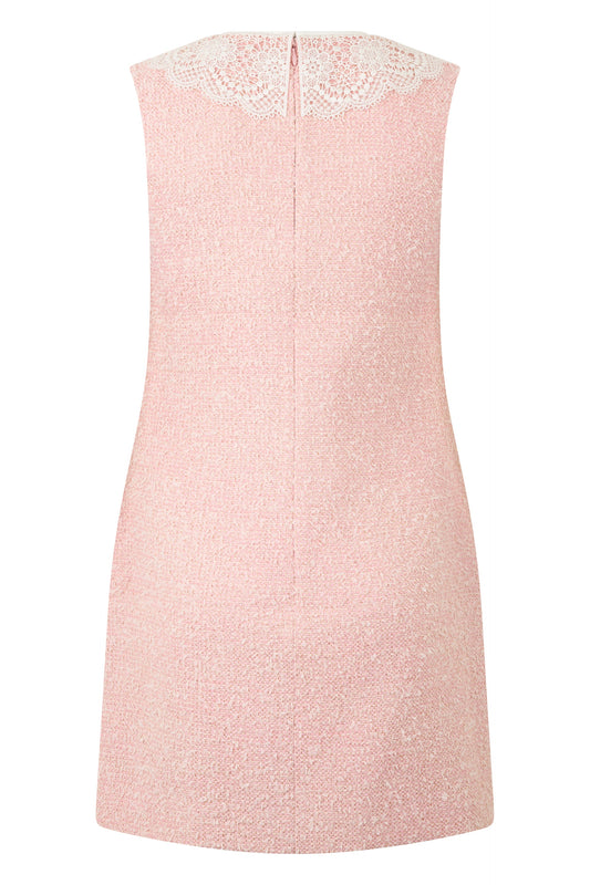 Self-Portrait Short dress in bouclé