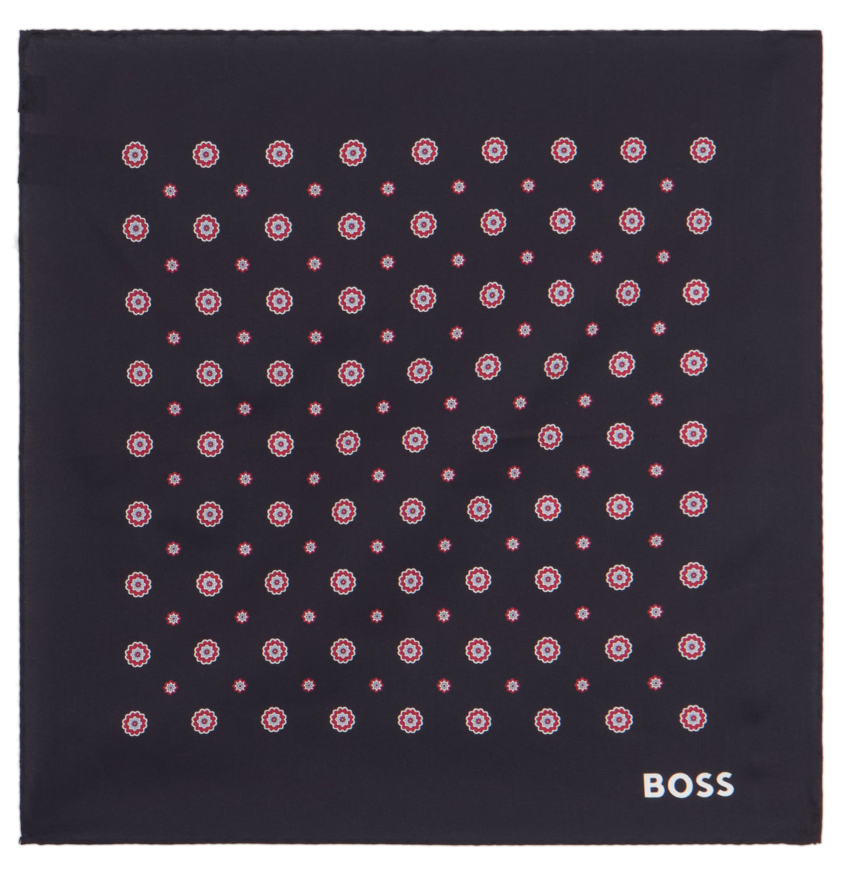 Scarf with geometric design ACC