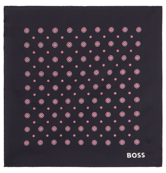 Scarf with geometric design ACC