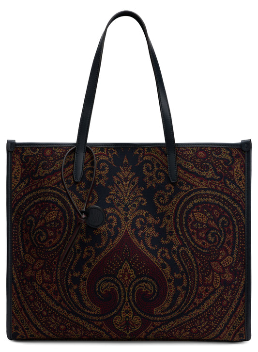 Tote bag with paisley pattern BAGS