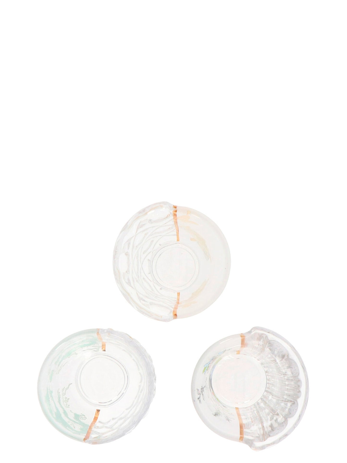 Set of 3 'Hybrid Aglaura' glasses Seletti x CTRLZAK Glasses and bottles