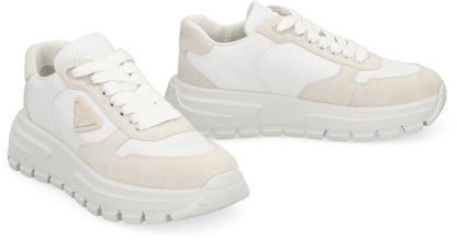 Sneakers Prax 2.0 in Re-Nylon and suede leather SHOES