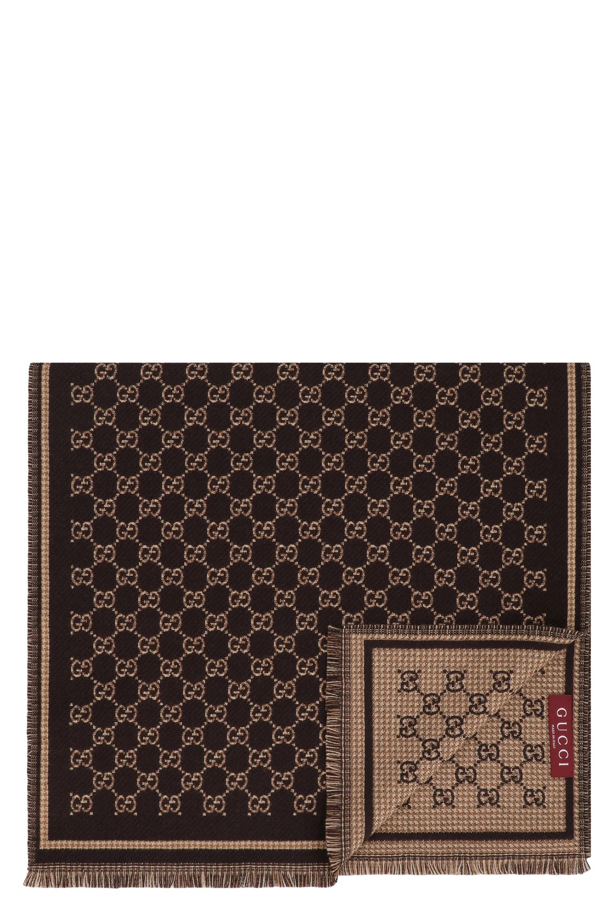 Wool scarf GG jacquard ACC