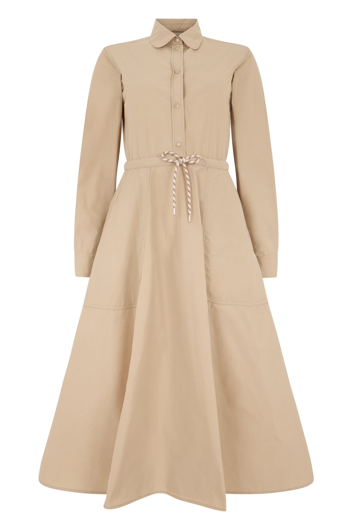 Midi chemisier dress in poplin RTW