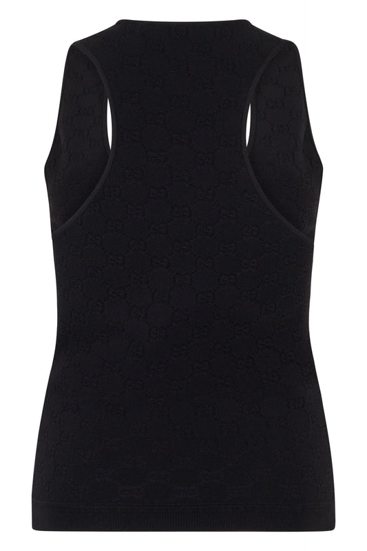 Tank top in GG jacquard elastic RTW