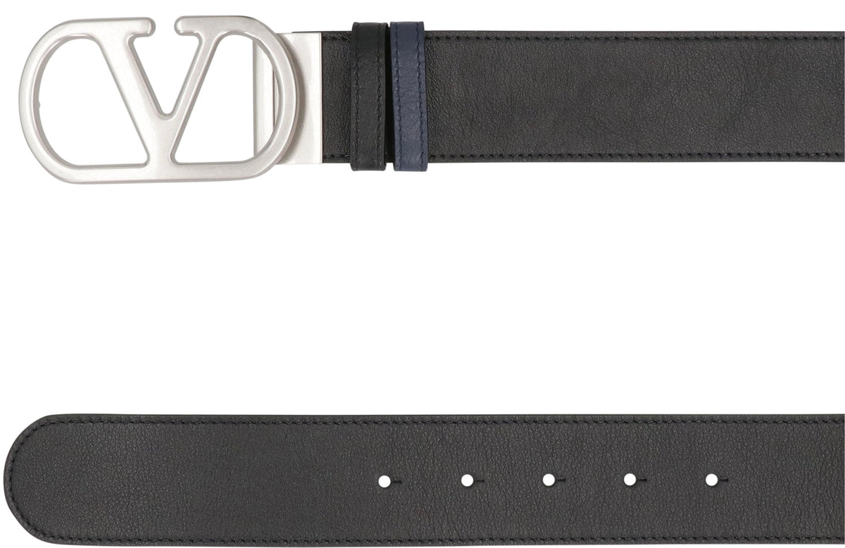 Vlogo Singature reversible leather belt ACC