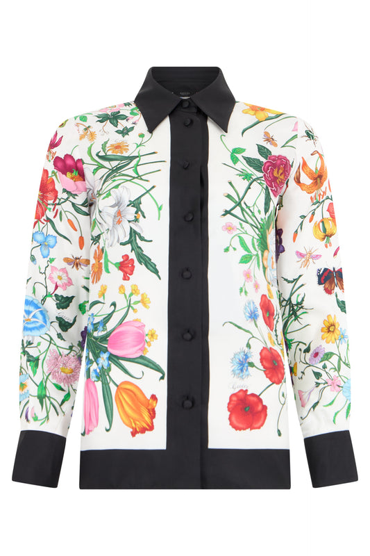 Printed silk shirt RTW