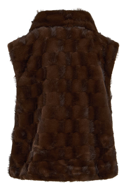 Faux fur gilet RTW