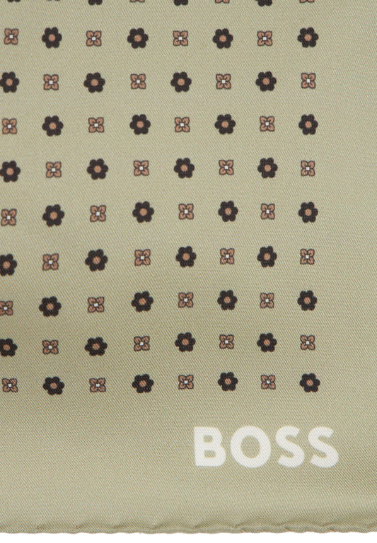 Scarf with geometric pattern ACC