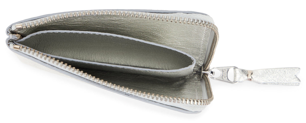 Compact wallet with zipper ACC