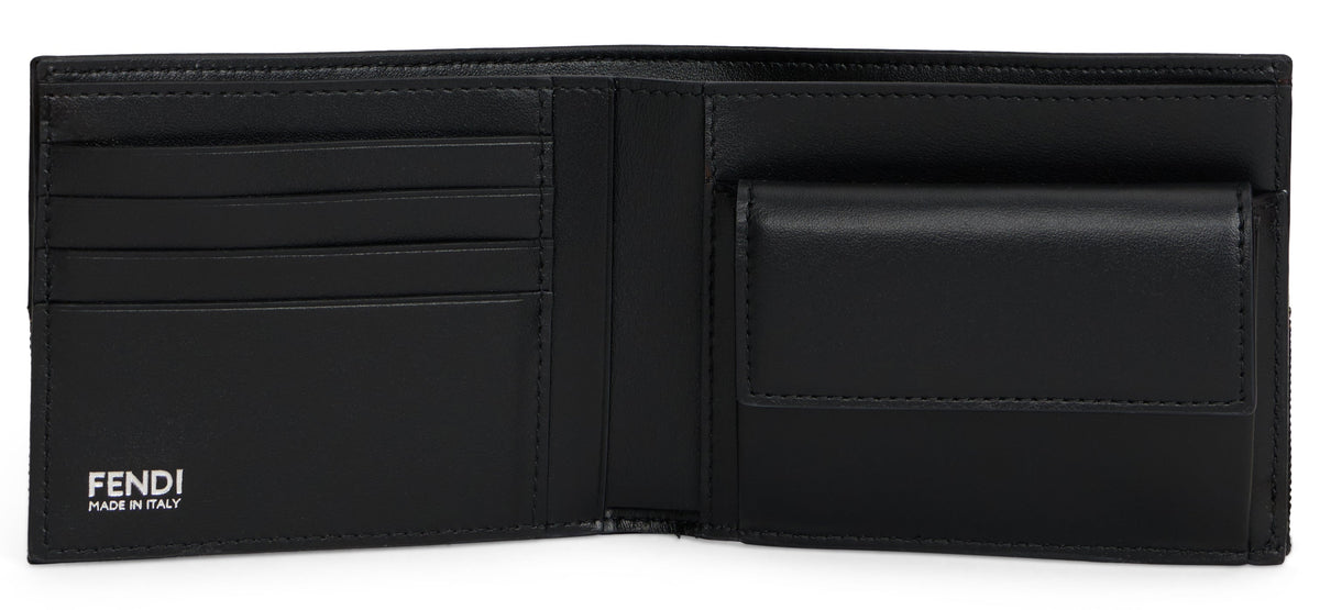 Wallet with monogram ACC